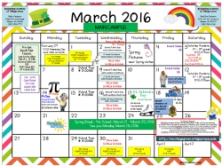 MAIN Campus - March Calendar