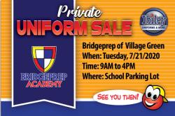 Save the Date - Uniform Sale