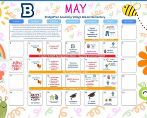 ✨May 2026 Activity Calendar ✨