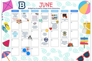 ✨June 2026 Activity Calendar ✨