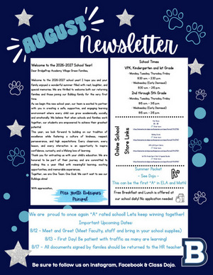 ✨ August Newsletter 2026 ✨