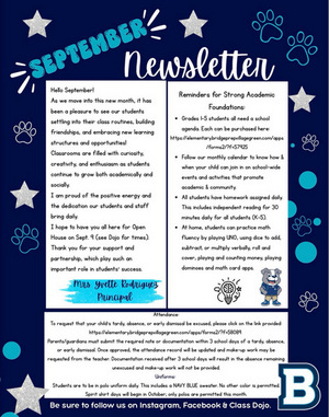 ✨September 2026 Newsletter ✨