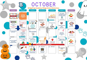 ✨October 2026 Activity Calendar ✨